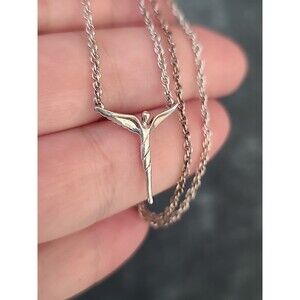 Steven Lavaggi Angel Of Reconciliation 925 Sterling Silver Pendant Necklace